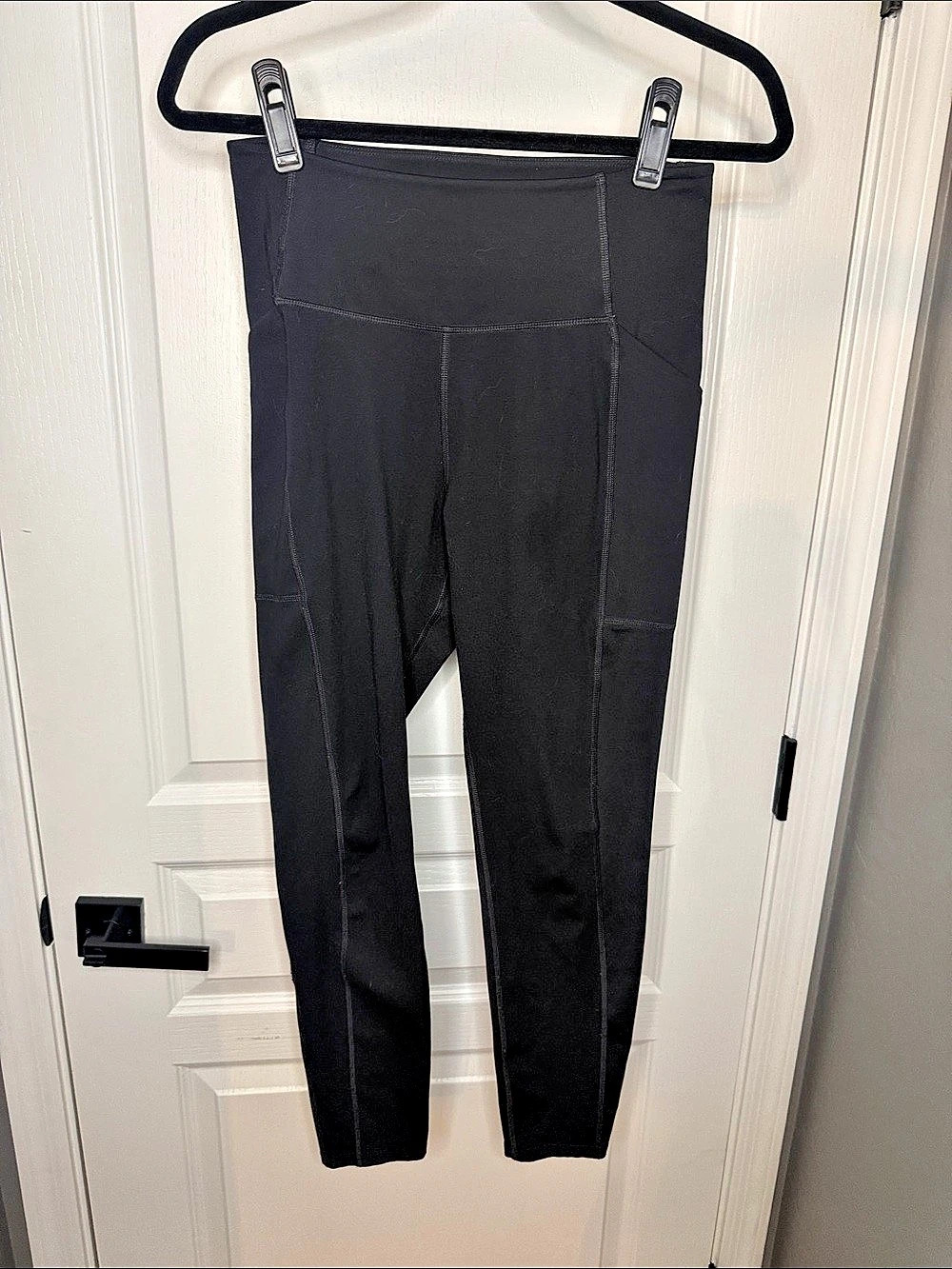 girlfriend collective Compressive Pocket Legging Black Athletic Leggings